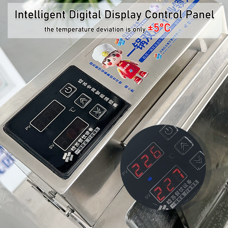 25L Vertical Electric Deep Fryer, High Power Commercial Frying Machine with Baskets for Restaurant Food Truck Commercial Use