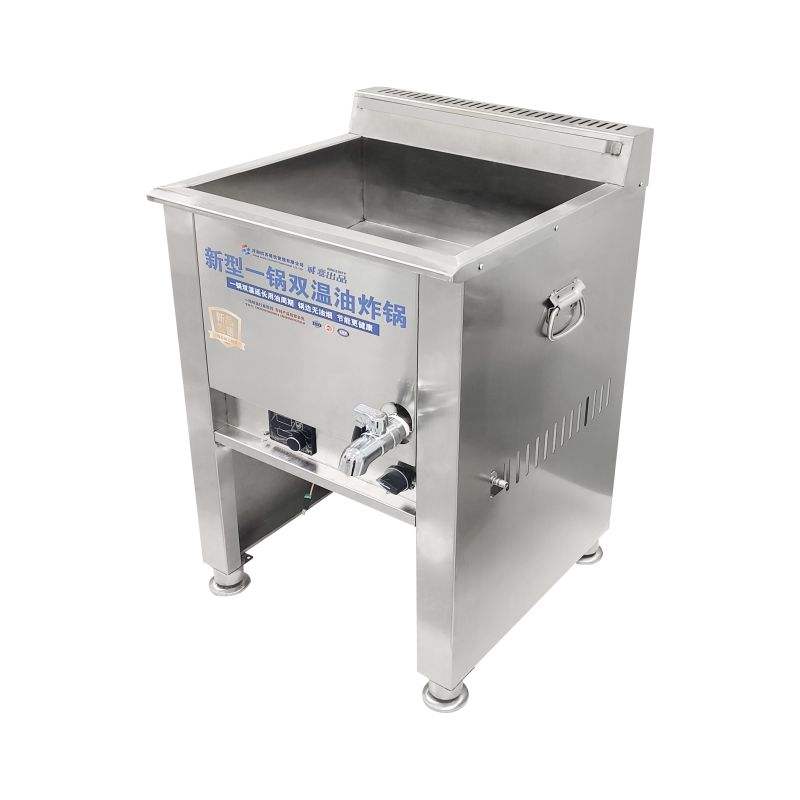 25L LPG Stainless Steel Countertop Deep Fryer Commercial Machine for Restaurant Fries Frying